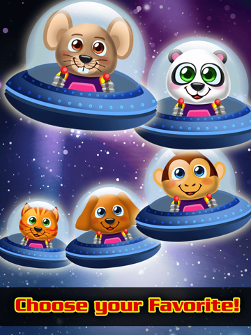Screenshot #6 pour Animal Galaxy Escape Aliens Space Invaders Bubble Shooter Game