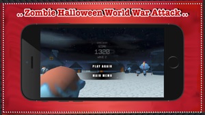 Zombie Halloween World War Attack - best strategy rpg shooting survival free game screenshot #4 for iPhone