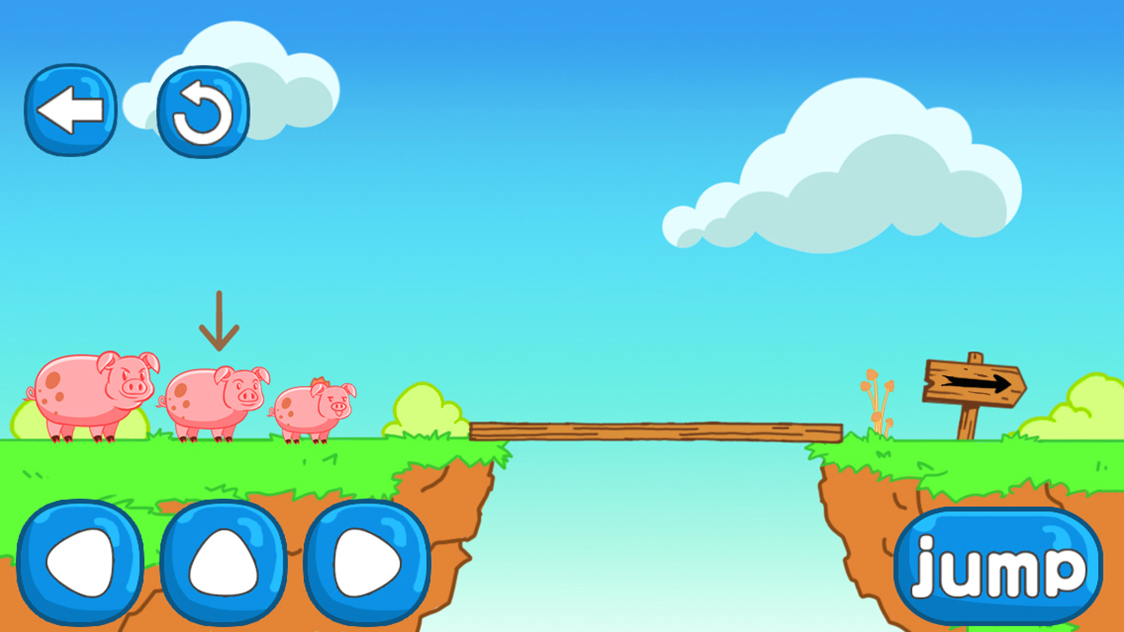 3 Little Pigs way sweet home - free logical thinking games screenshot 3