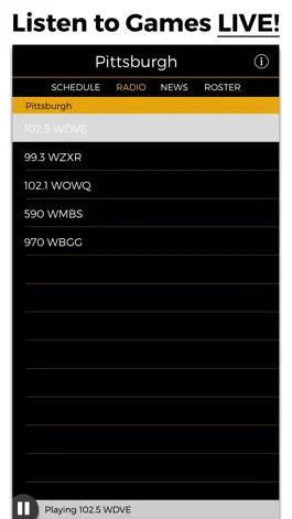 Game screenshot Pittsburgh Football Radio & Live Scores mod apk