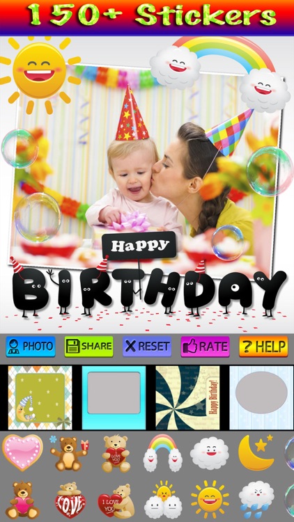 Happy Birthday Picture Frames