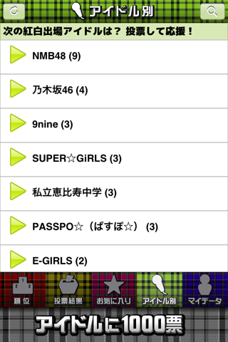 アイドルPV総選挙！ screenshot 2