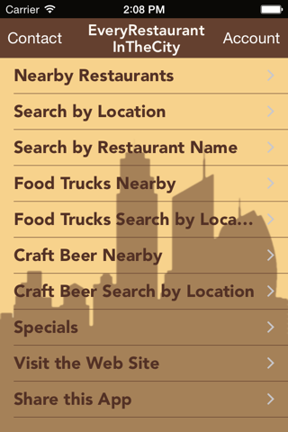 Restaurant Locator App screenshot 2