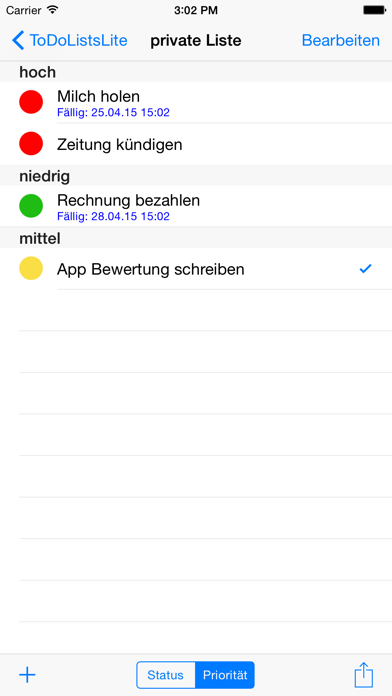 Screenshot #2 pour ToDoListsLite