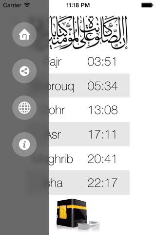 AlAsr - få notifikation når det er tid til bøn! screenshot 3