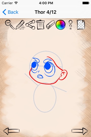 Draw Tiny Superheroes screenshot 3