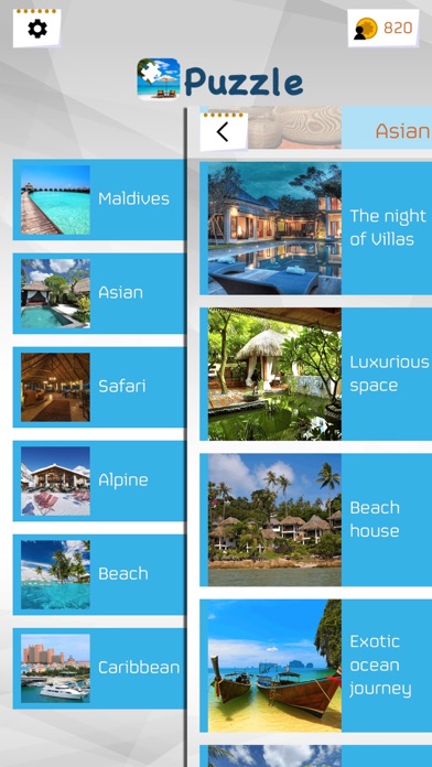 Screenshot #3 pour Resort Puzzles