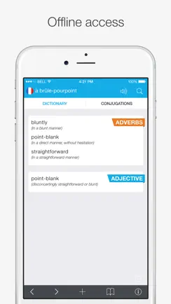French — English Dictionary iPhone image 1