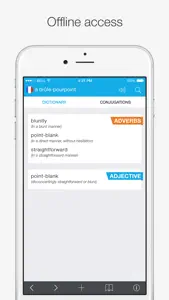 French — English Dictionary screenshot #1 for iPhone