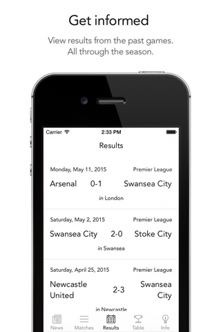 Go Swansea City! — News, rumors, matches, results & stats! screenshot 3