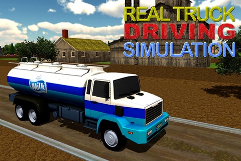 Milk Supply Transporter Truck - Real 3D cargo transport trucking simulation game screenshot 2