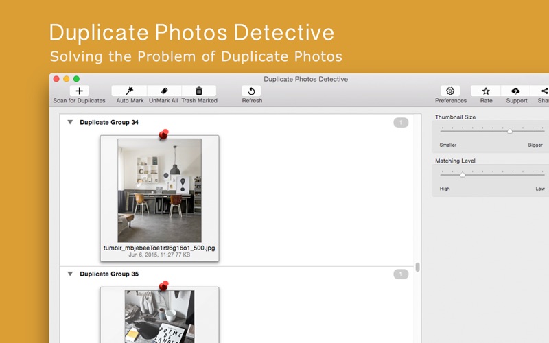 Screenshot #3 pour Duplicate Photos Detective