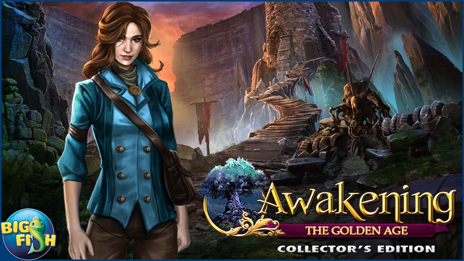 #5. Awakening: The Golden Age - A Magical Hidden Objects Game (iOS) 由: Big Fish Games, Inc
