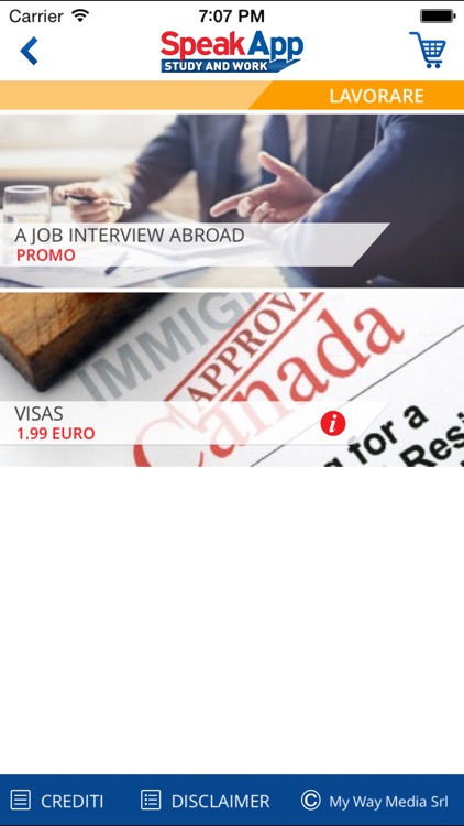 SpeakApp - Study and Work