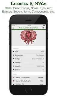 Database for Terraria iphone bilder 2