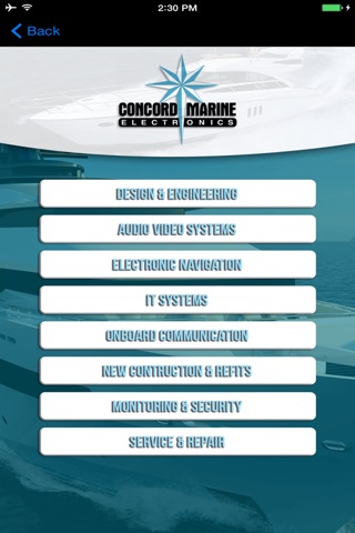 Concord Marine Electronics screenshot 4