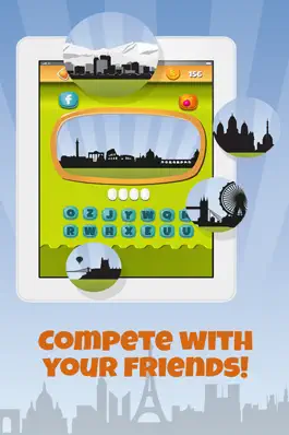 Game screenshot Spot the city skyline - What's the city? Test your knowledge of the world's great cities by recognizing their silhouette apk