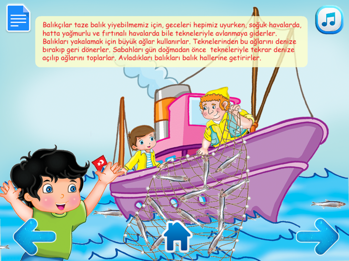 Afacanlar Balık Yiyor