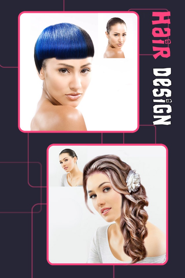 Girly Hair Design - Wig Salon to Change Hairtyle & Color screenshot 3