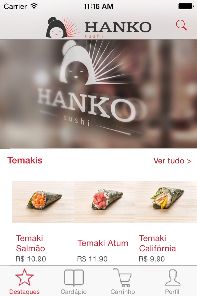 Hanko Sushi screenshot 2