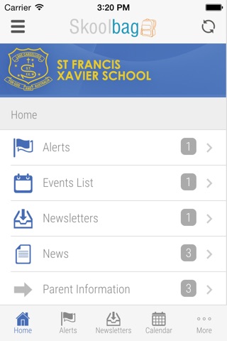 St Francis Xavier School - Skoolbag screenshot 3