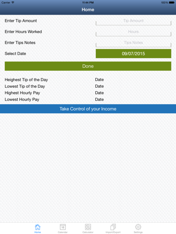 Screenshot #4 pour Tip Trackr Pro