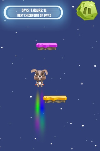 Dog Astronaut Jumping in Space – Flappy Crush Impossible Puppy Dash screenshot 3