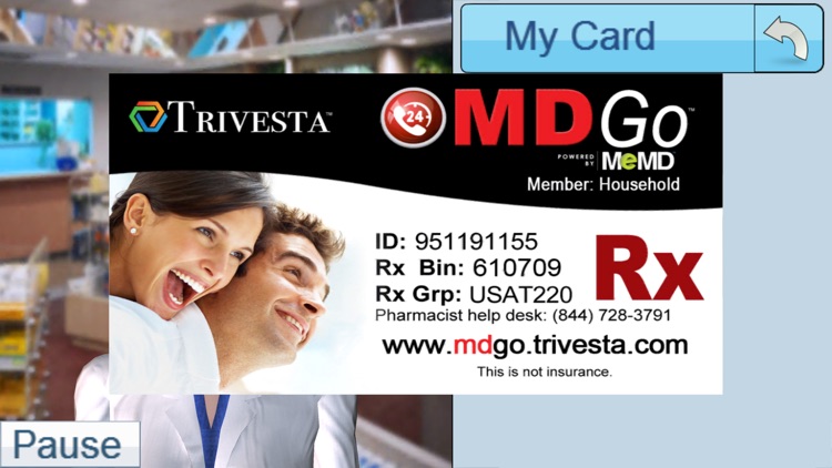 MDGo Drug Card