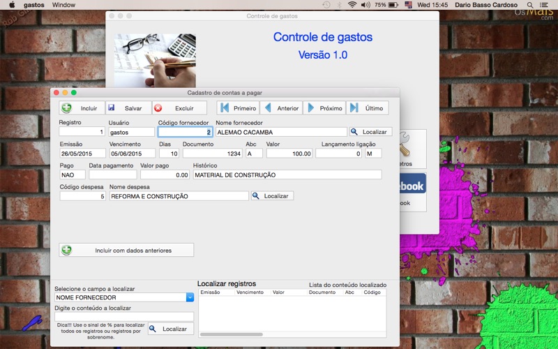 Screenshot #3 pour gastos