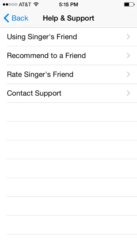 Singing Vocal Warm Ups - Singer's Friend screenshot 4 of 4