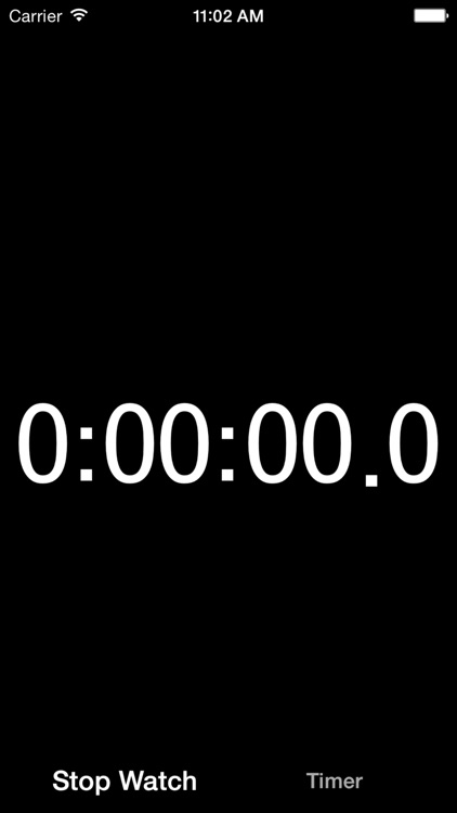 Easy Stop Watch&Timer