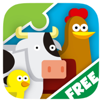 My first jigsaw Puzzles  Animals to the farm Free