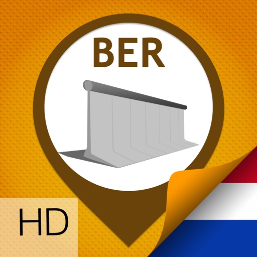 Berlijn koude oorlog Guide GPS wandelroute gids offline HD