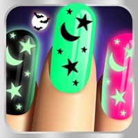 Glow Nails Monster Manicure - Neon Nail Makeover Game