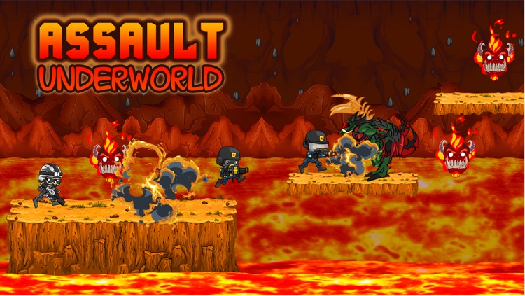 Assault Underworld - Island of Ghosts Monsters and Soldiers
