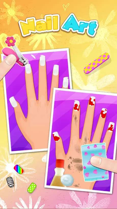 Nail Party Makeover and Nail Salon - girls game