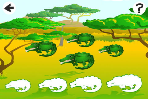Animals of the Safari Sizing Game: Learn and Play for Children screenshot 4