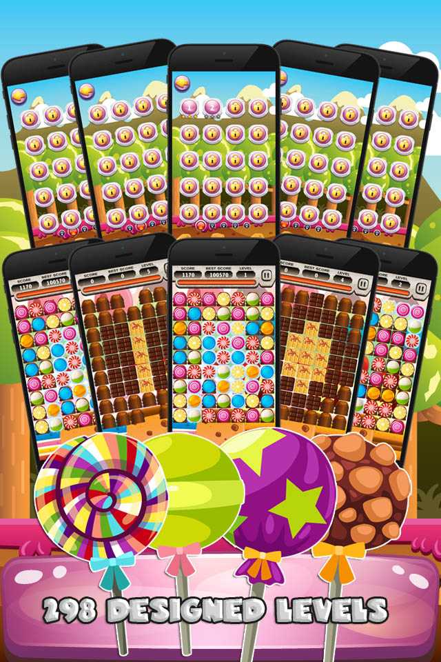 Sweet Candy Blast Legend Mania