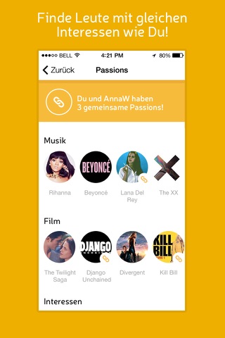 iLove – Mobile Flirt Fun, Single Chat and Dating powered by Passions screenshot 4