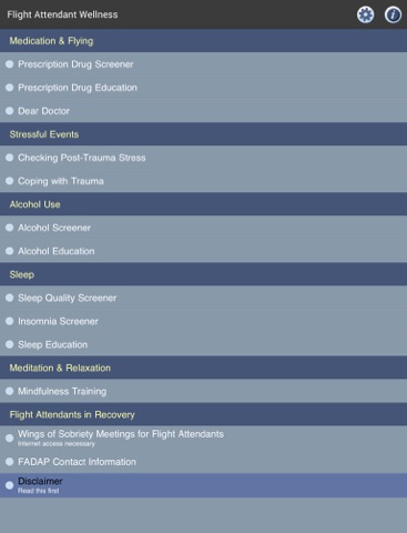 Screenshot #4 pour Flight Attendant Wellness