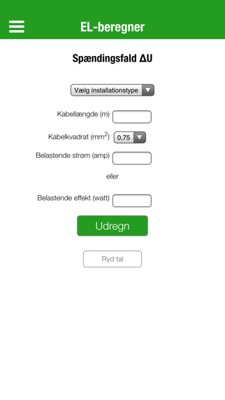 Screenshot #3 pour EL-beregner
