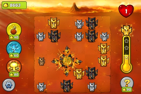 Tiny Totem Tap- Aztec, Mayan gold chain reaction puzzle game hdのおすすめ画像2