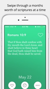 Daily Bible Scriptures - Inspire your life with a verse a day from the word of God screenshot #3 for iPhone