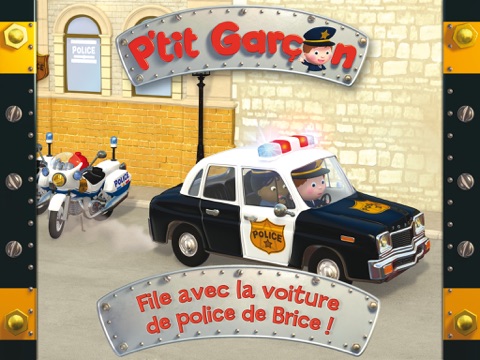 Screenshot #4 pour P’tit Garçon – La voiture de police de Brice - Découverte