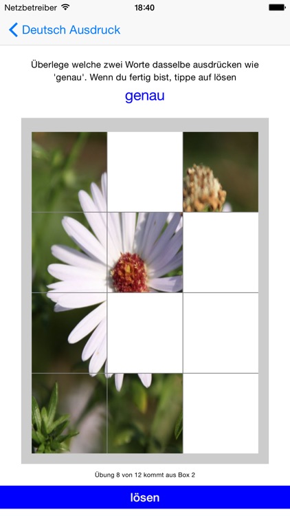 Deutsch Trainer Ausdruck