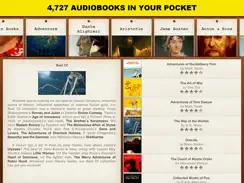 Free Audiobooks Pro- 4,727 audiobooks to go. iPad image 1