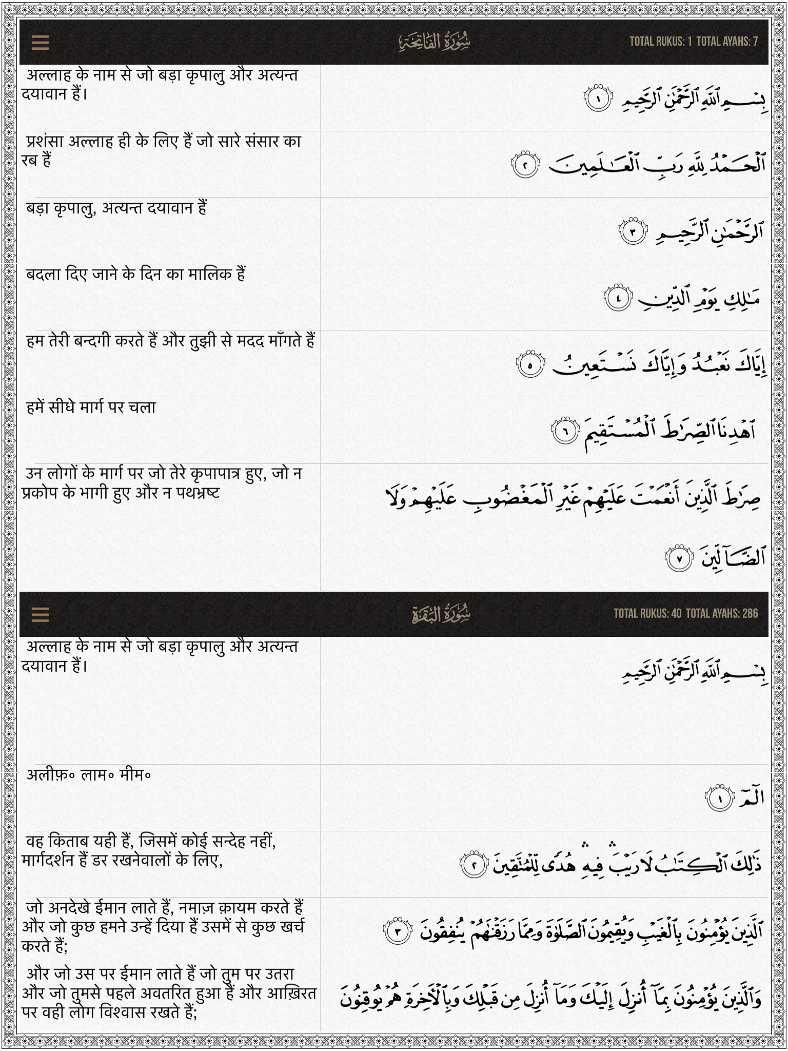 AlQuran Hindi