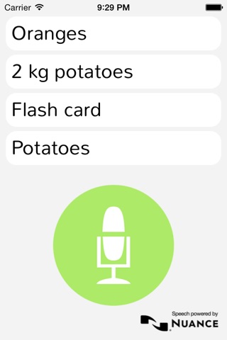 Obvious - voice grocery list, shopping list screenshot 2