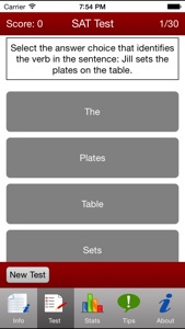 SAT Reasoning Tests screenshot #2 for iPhone