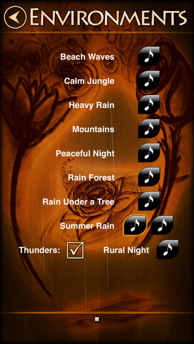 Screenshot #3 pour Zen World - Relaxing Sounds and Melodies